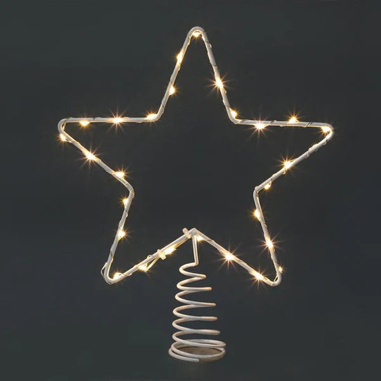 Lit Star Tree Top - Battery Operated - My Christmas