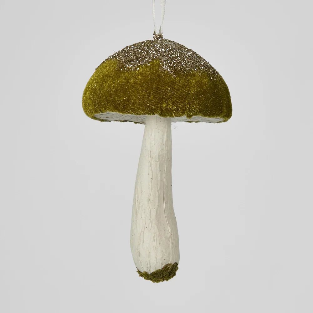 Little Green Mushroom Ornament - My Christmas