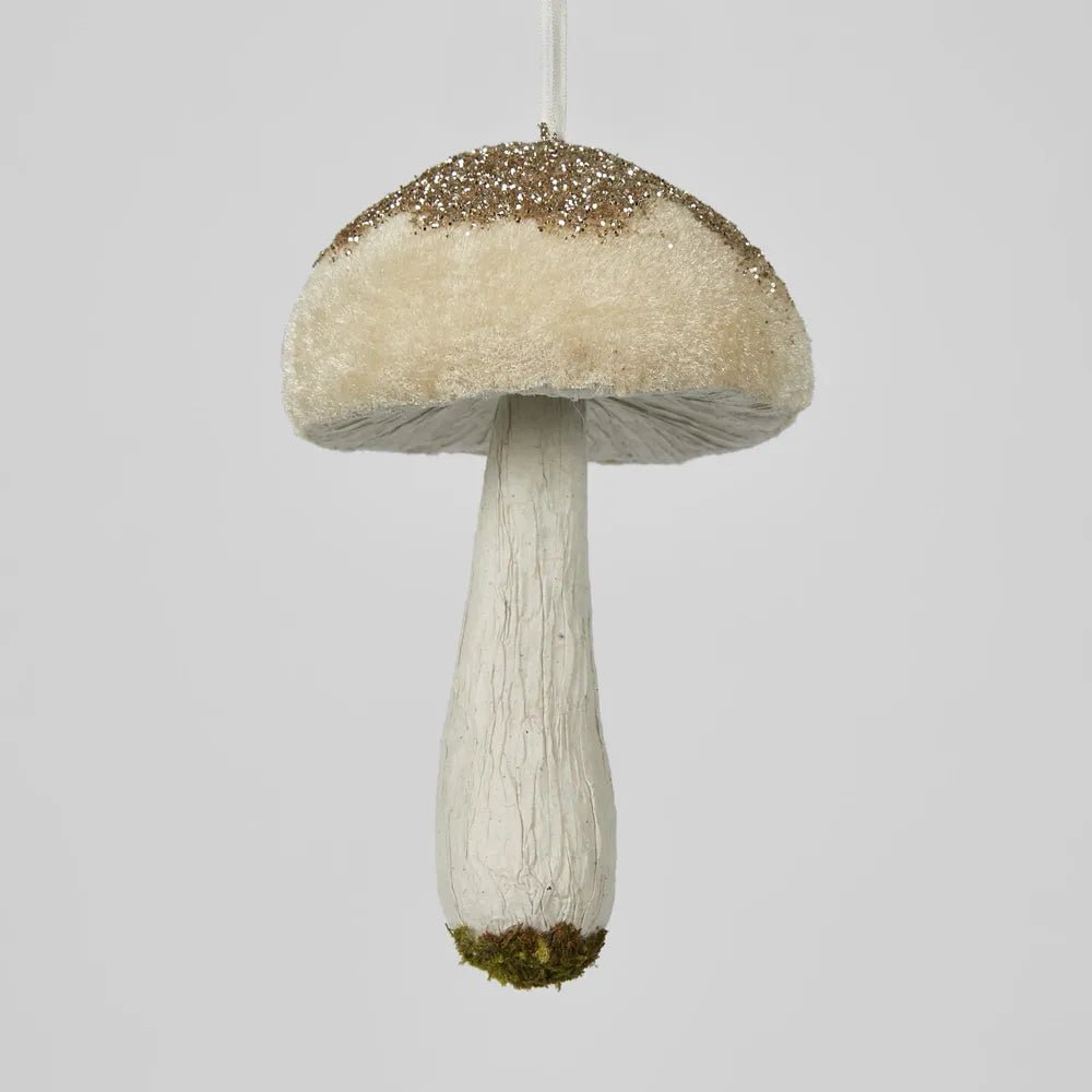 Little White Mushroom Ornament - My Christmas