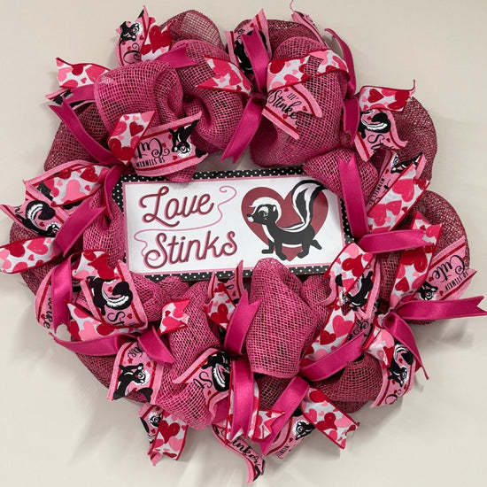Love Stinks Wreath - My Christmas