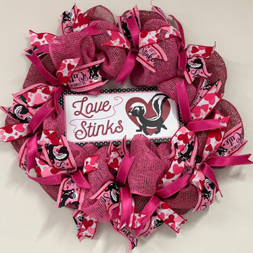 Love Stinks Wreath - My Christmas