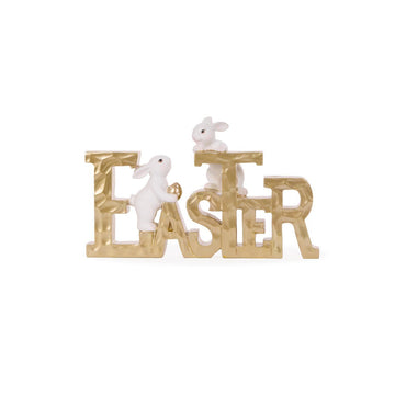 Luxe Bunnies Easter Sign - My Christmas