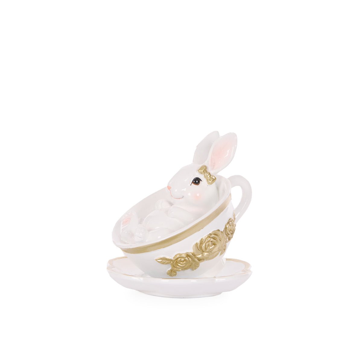 Luxe Mrs Rabbit Teacup - My Christmas