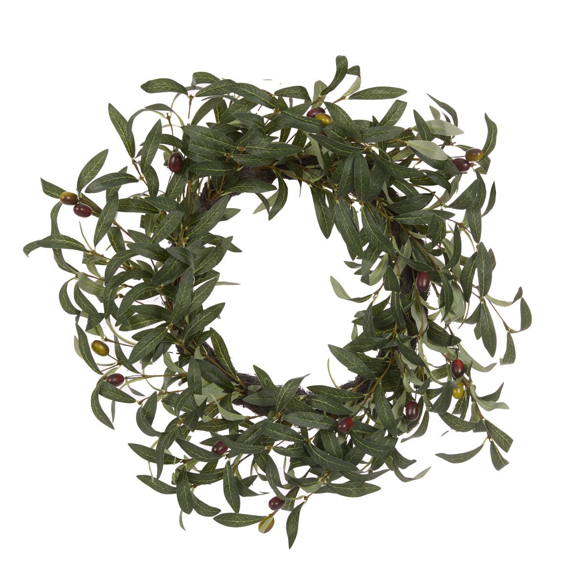Luxe Olive Foliage Wreath - My Christmas
