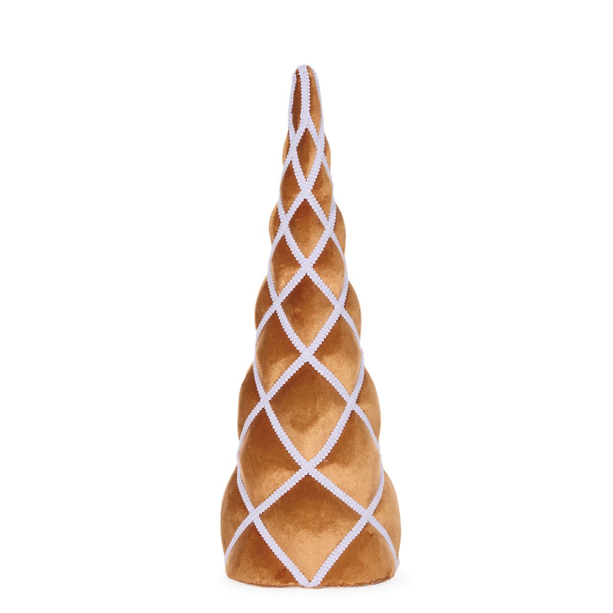 Luxe Quilted Gingerbread Tree - 58cm - My Christmas