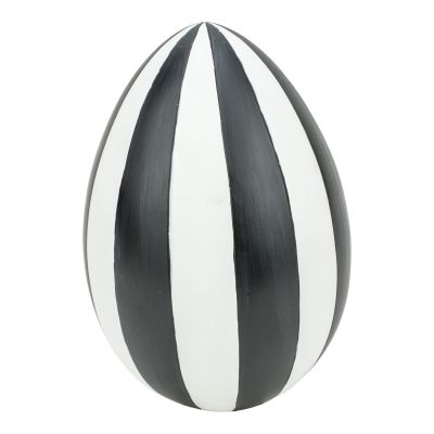 Luxe Striped Egg - 20cm - My Christmas