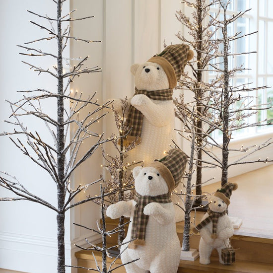Lying Baby Polar Bear - My Christmas