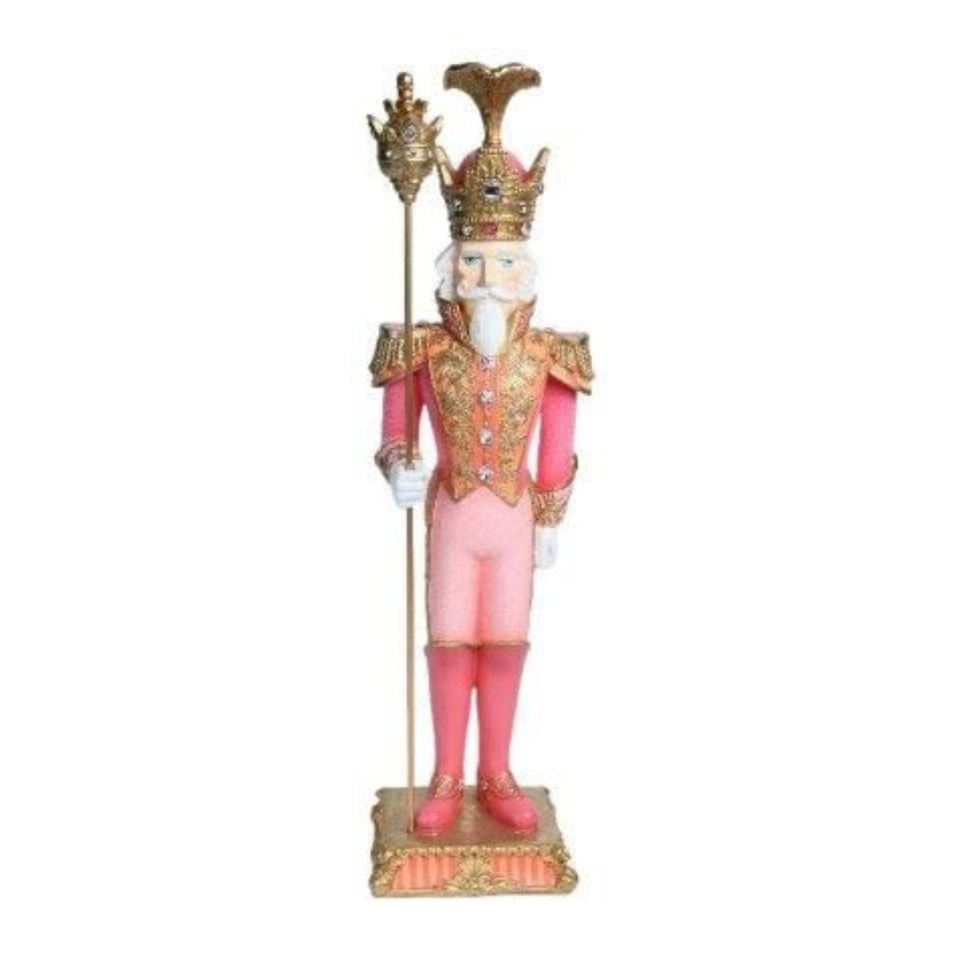 Majestic Pink Toy Soldier - 66cm - My Christmas