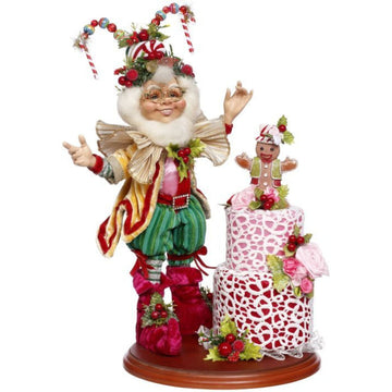 Mark Roberts - Candied Cake Elf Scene - My Christmas