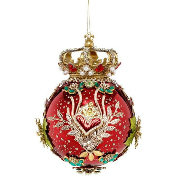 Mark Roberts - Crown Jewels Red Hanging Ornament - My Christmas