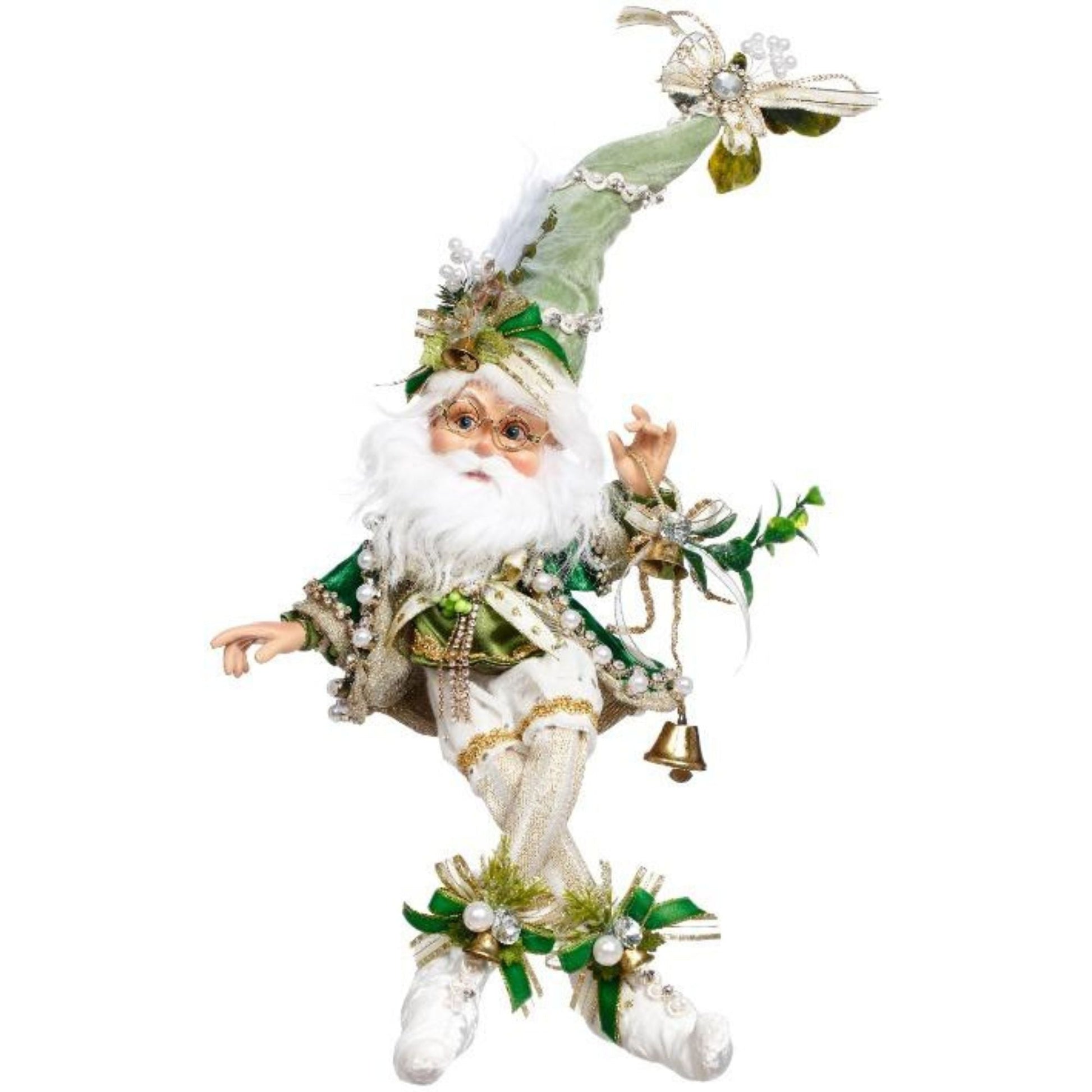 Mark Roberts - North Pole Holly and Ivy Elf - Small - My Christmas