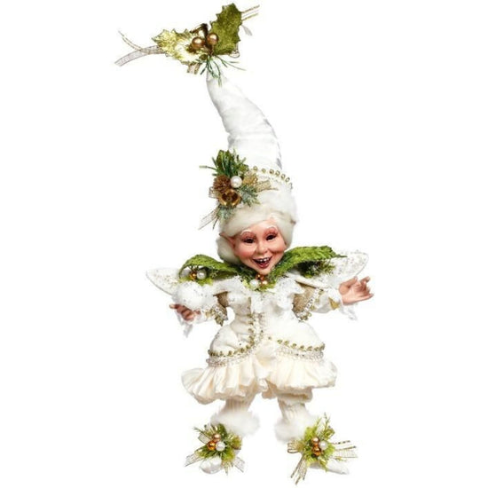 Mark Roberts - Snow Belle Elf on Base - Small - My Christmas