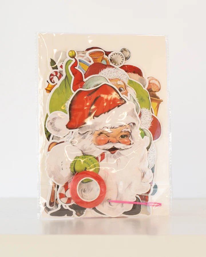 Memory Lane Santa Banner - My Christmas