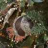 Mercury Brown Swirl Bauble - My Christmas