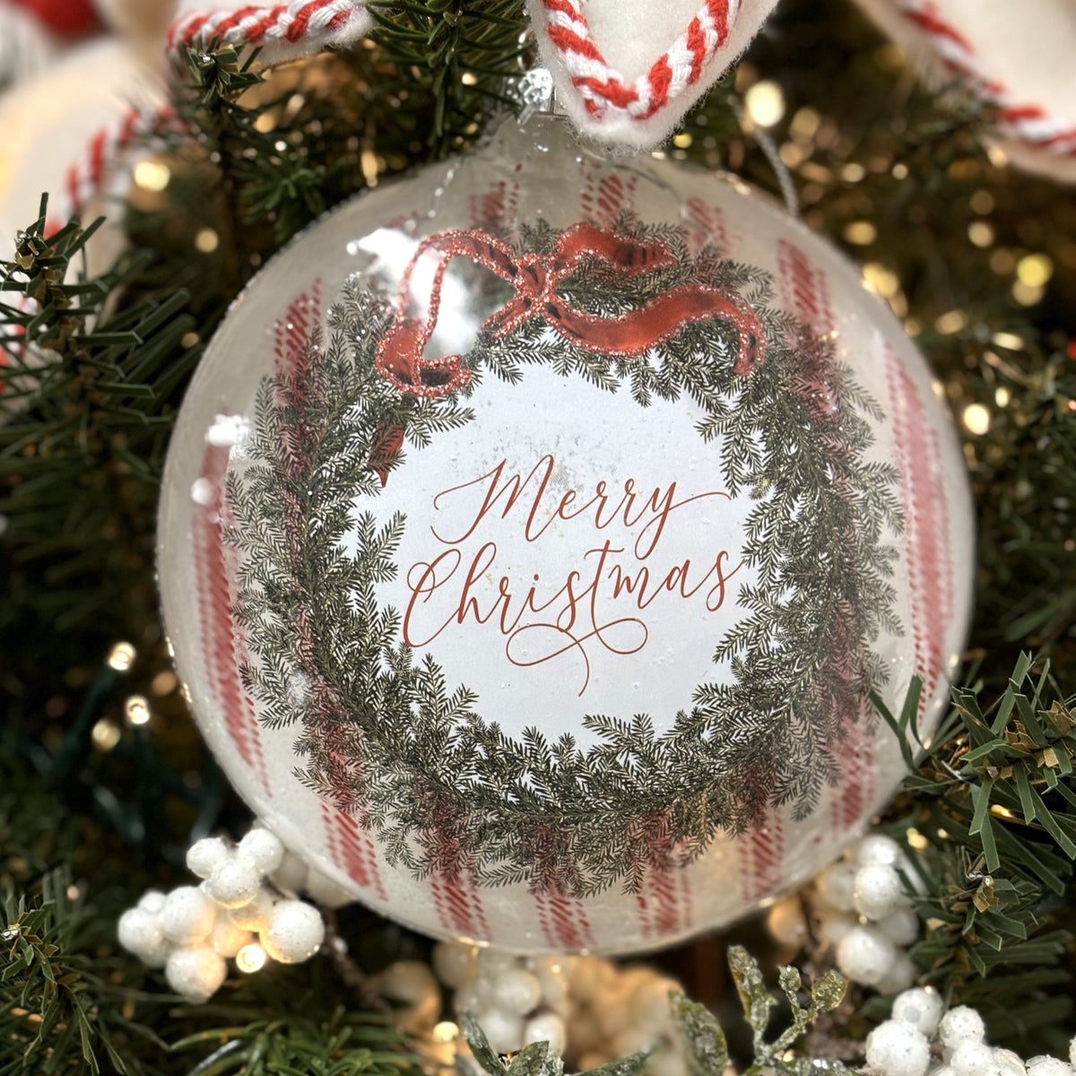 Merry Christmas Disc Ornament - My Christmas