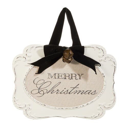 Merry Christmas Embossed Framed Ornament - My Christmas