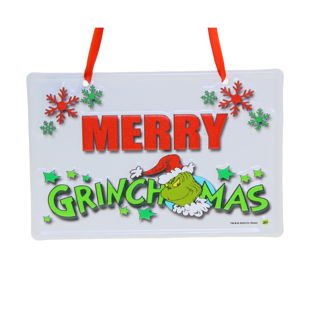 Merry Grinchmas Sign - Small - My Christmas