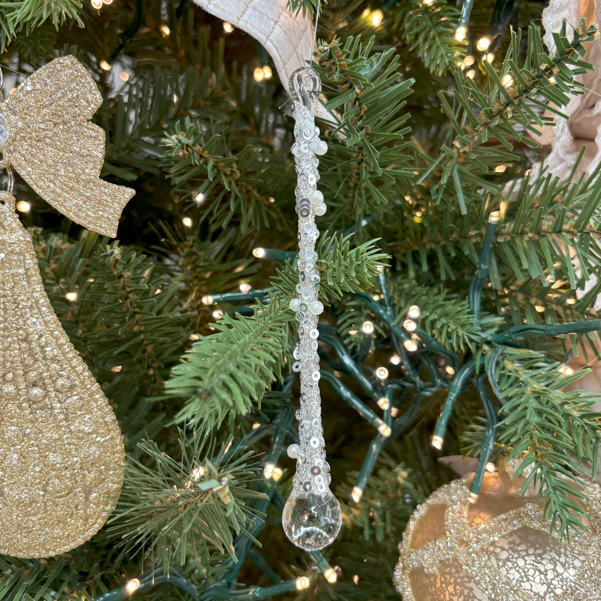 Metallic Crystal Drops - Set of 6 - My Christmas