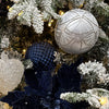 Midnight Blue Durian Bauble - Various Sizes - My Christmas