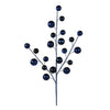 Midnight Blue Glitter Ball Spray - My Christmas