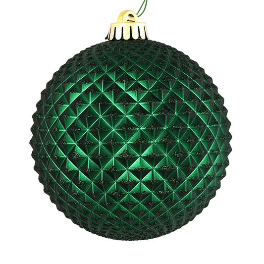 Midnight Green Durian Bauble - Various Sizes - My Christmas