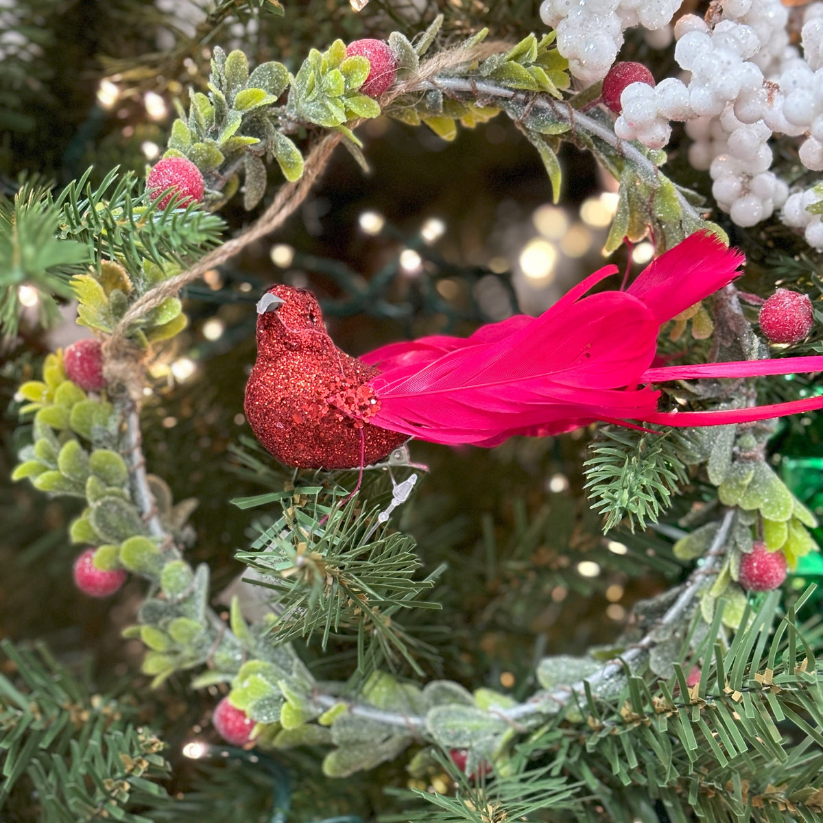 Mini Berry Hanging Wreath - My Christmas