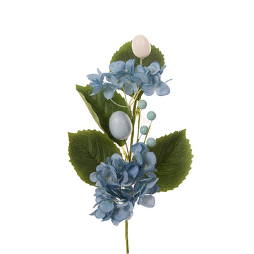 Mini Blue Hydrangea Posy - My Christmas