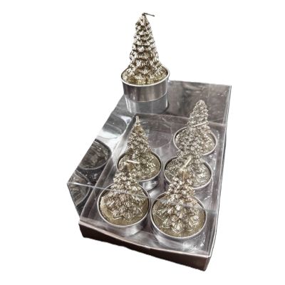 Mini Champagne Tree Candle - Box of 6 - My Christmas