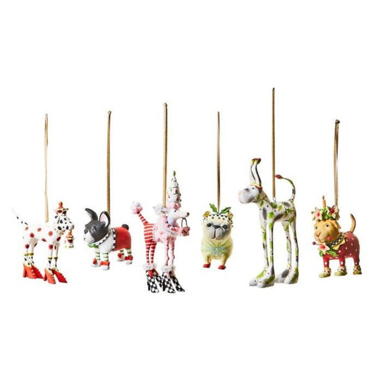 Mini Dog Ornaments - Set of 6 - 2024 - My Christmas