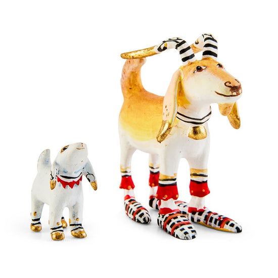 Mini Nativity Nathan & Noel Goat Figure - My Christmas