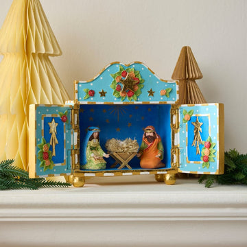 Mini Nativity - Retablo - My Christmas