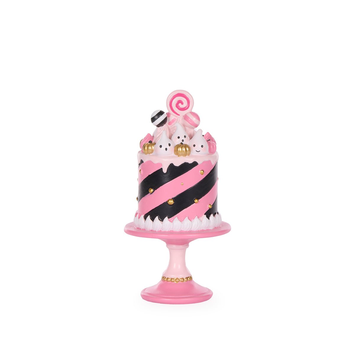 Mini Pink Candy Lollipops Cake - My Christmas