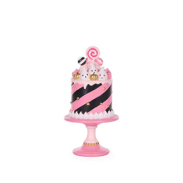 Mini Pink Candy Lollipops Cake - My Christmas