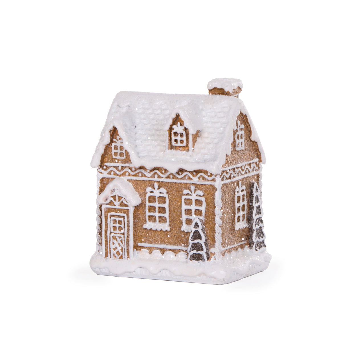 Mini Piped Gingerbread House With Chimney - My Christmas