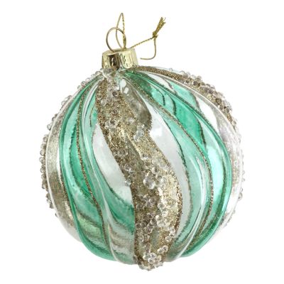 Mint Natural Bauble - My Christmas