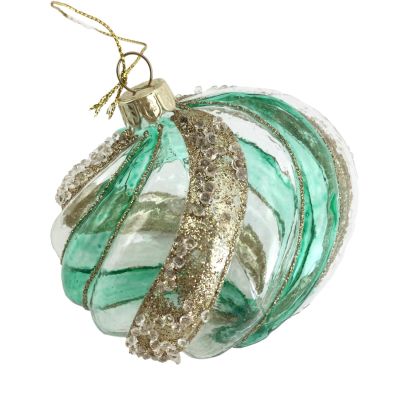 Mint Natural Drop Ornament - My Christmas