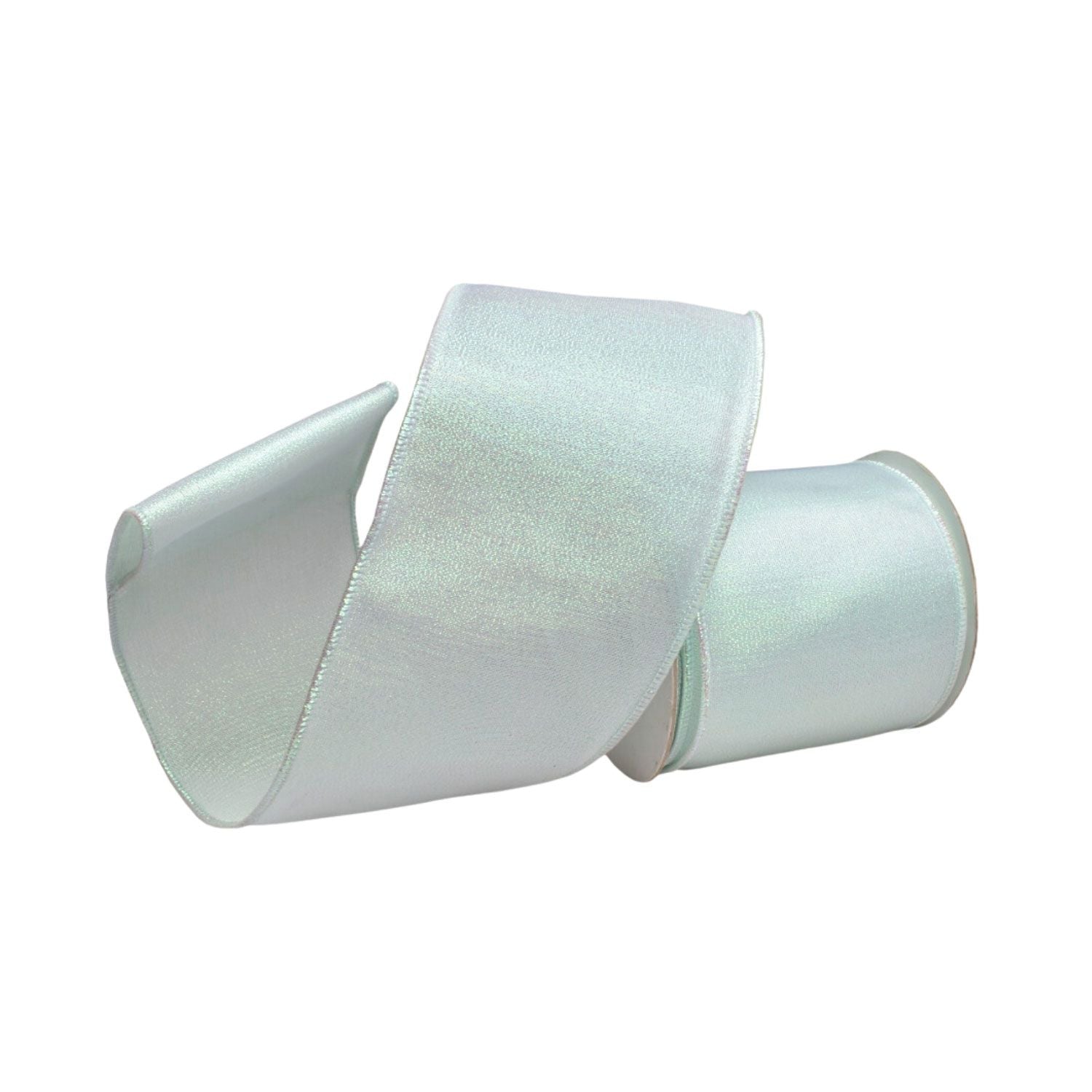 Mint Satin Ribbon - 100mm - My Christmas