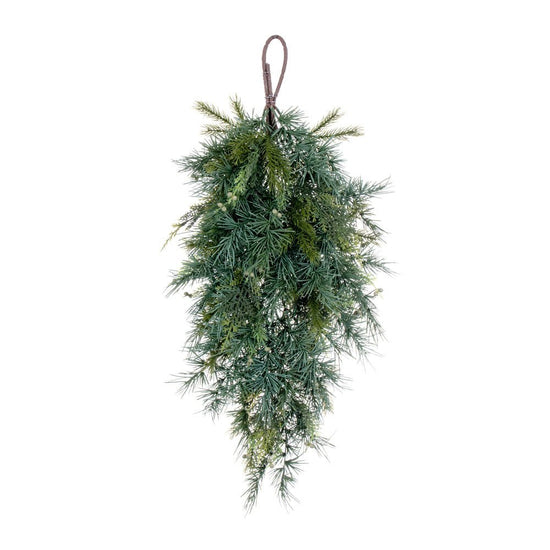Mixed Fern and Cedar Swag - My Christmas