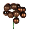 Mocha Bauble Cluster Pick - Small - My Christmas