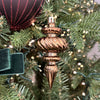 Mocha Finial Ornament - Box of 8 - My Christmas