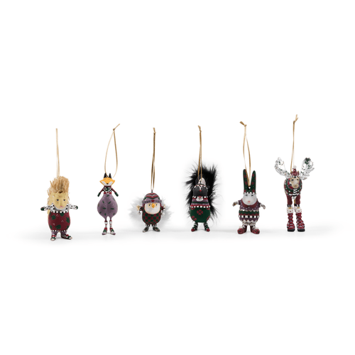 Mooseltoe Mini Ornaments - Set of 6 - My Christmas