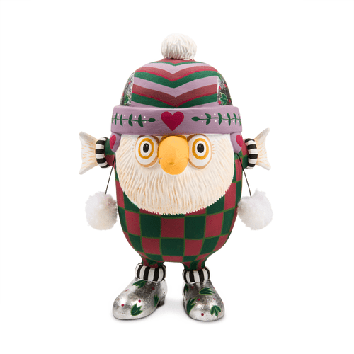 Mooseltoe Owl Figurine - My Christmas