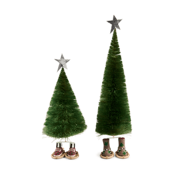 Mooseltoe Sisal Trees - Set of 2 - My Christmas