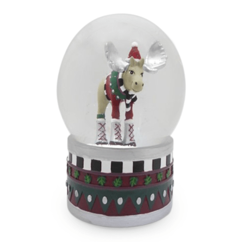 Mooseltoe Snow Globe - My Christmas