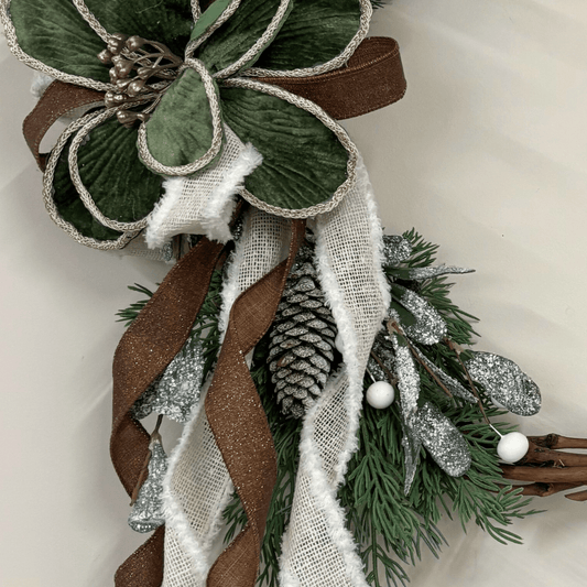 Moss and Pine Wreath - My Christmas