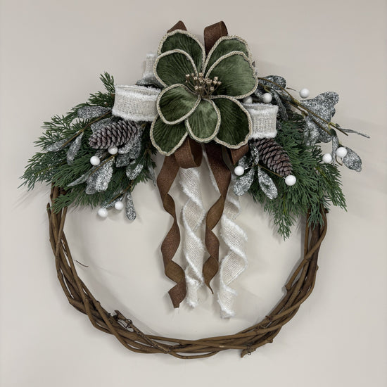 Moss and Pine Wreath - My Christmas