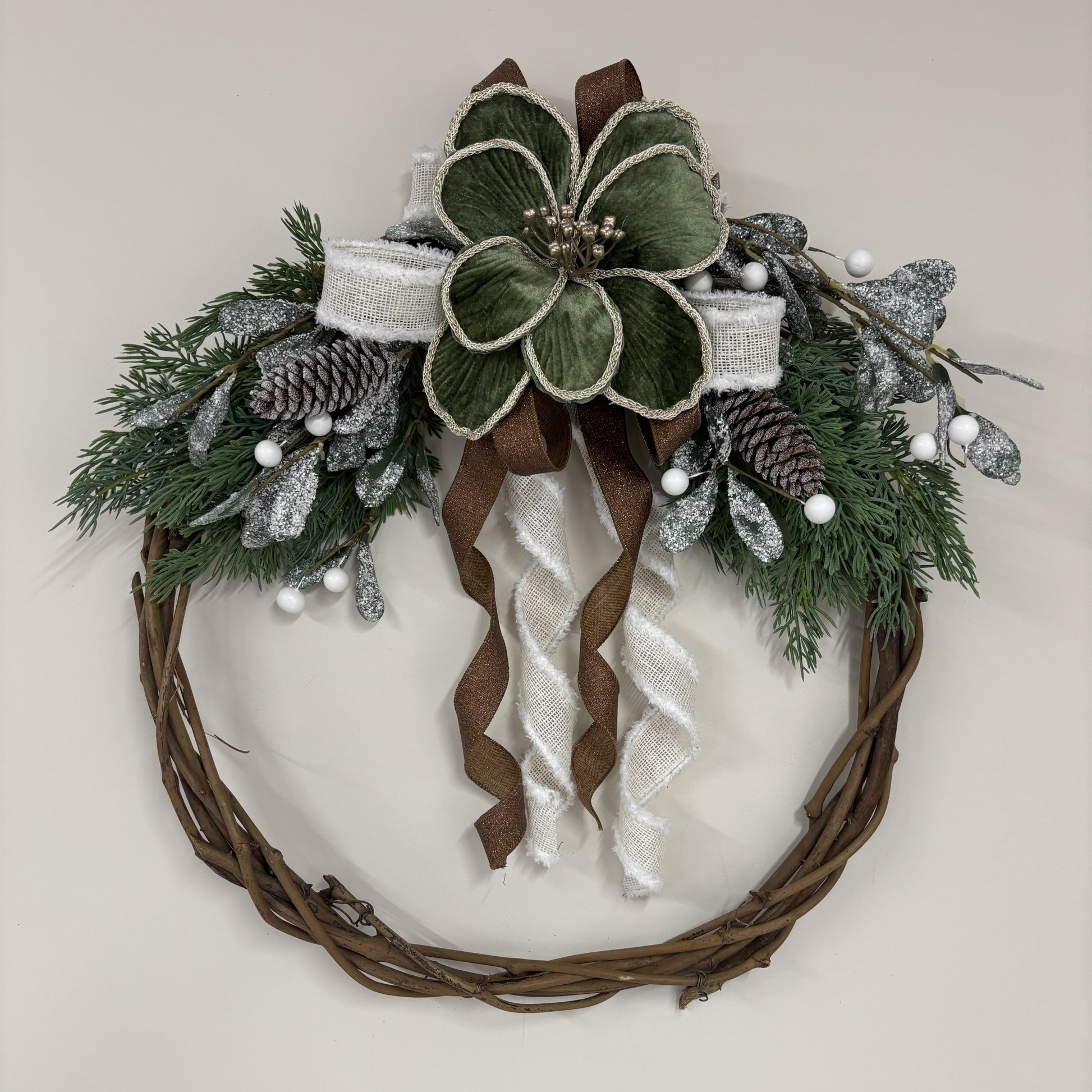 Moss and Pine Wreath - My Christmas