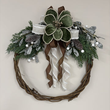 Moss and Pine Wreath - My Christmas