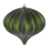 Moss Green Matte Onion Ornament - My Christmas
