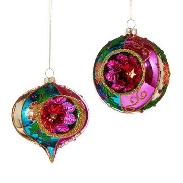 Multicolour Witch Eye Ornament - Assorted - My Christmas